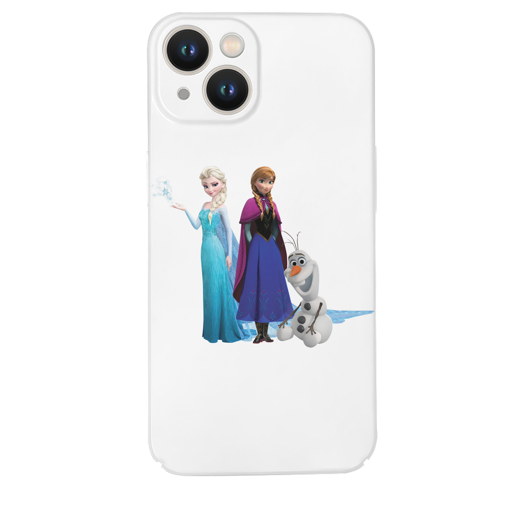 （画像用） アナと雪の女王 アンナ エルサ Frozen Anna Elsa 【iPhone 14シリーズ対応】ハードケース